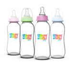 evon baby feeding bottle with handle 250ml