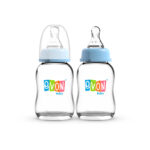 EVON Glass Feeding Bottles 125ml - Image 3