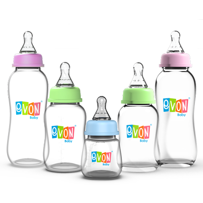 feeding-bottles Evon anti-colic baby bottles and nipples