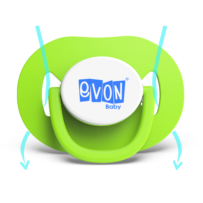 EVON Baby Ultra Air Pacifier 3-6 Months (Thump Shape)