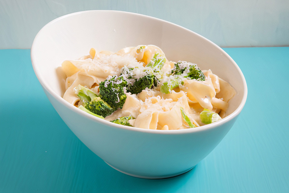 broccoli and pasta puree