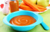 mashed carrots and apples