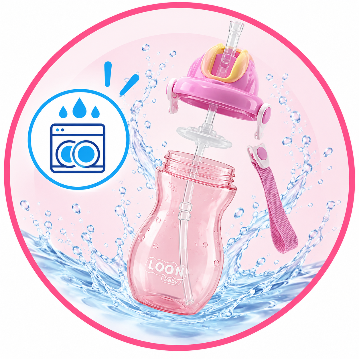 EVON Baby School Straw Cup