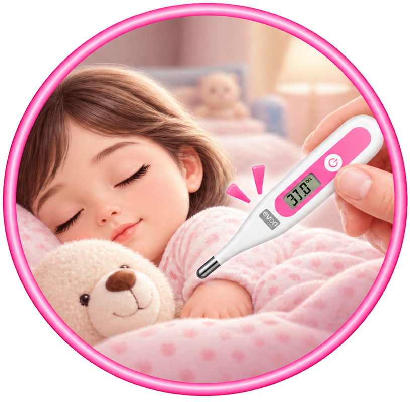 Evon Baby Digital Thermometer – Classic Design