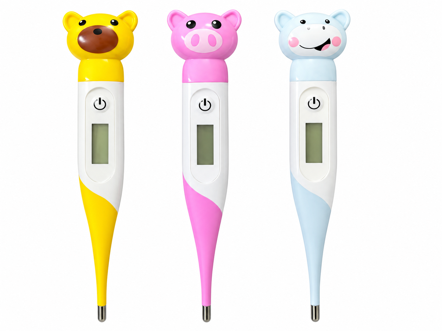 Cute Animal Digital Thermometers ميزان حرارة إيڤون بيبي الرقمي بتصميم الحيوانات - الصورة 1