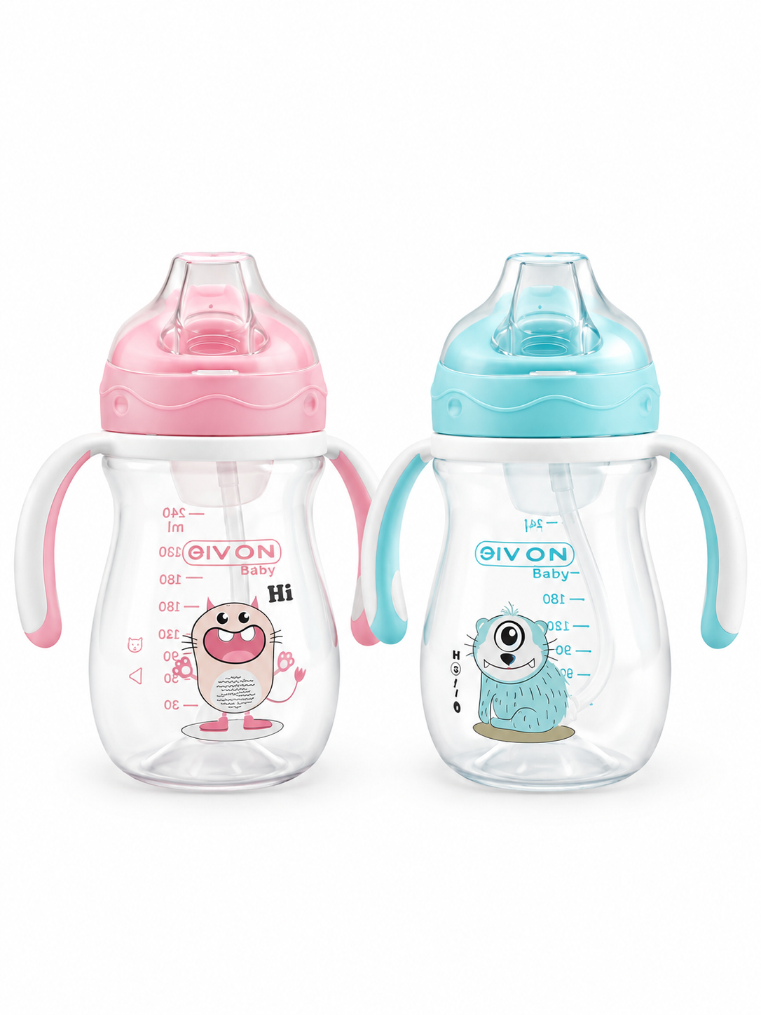 a7bd1894-85cf-458e-9707-65ee520d02d7 EVON Baby Monsters Sippy Cup - Image 1