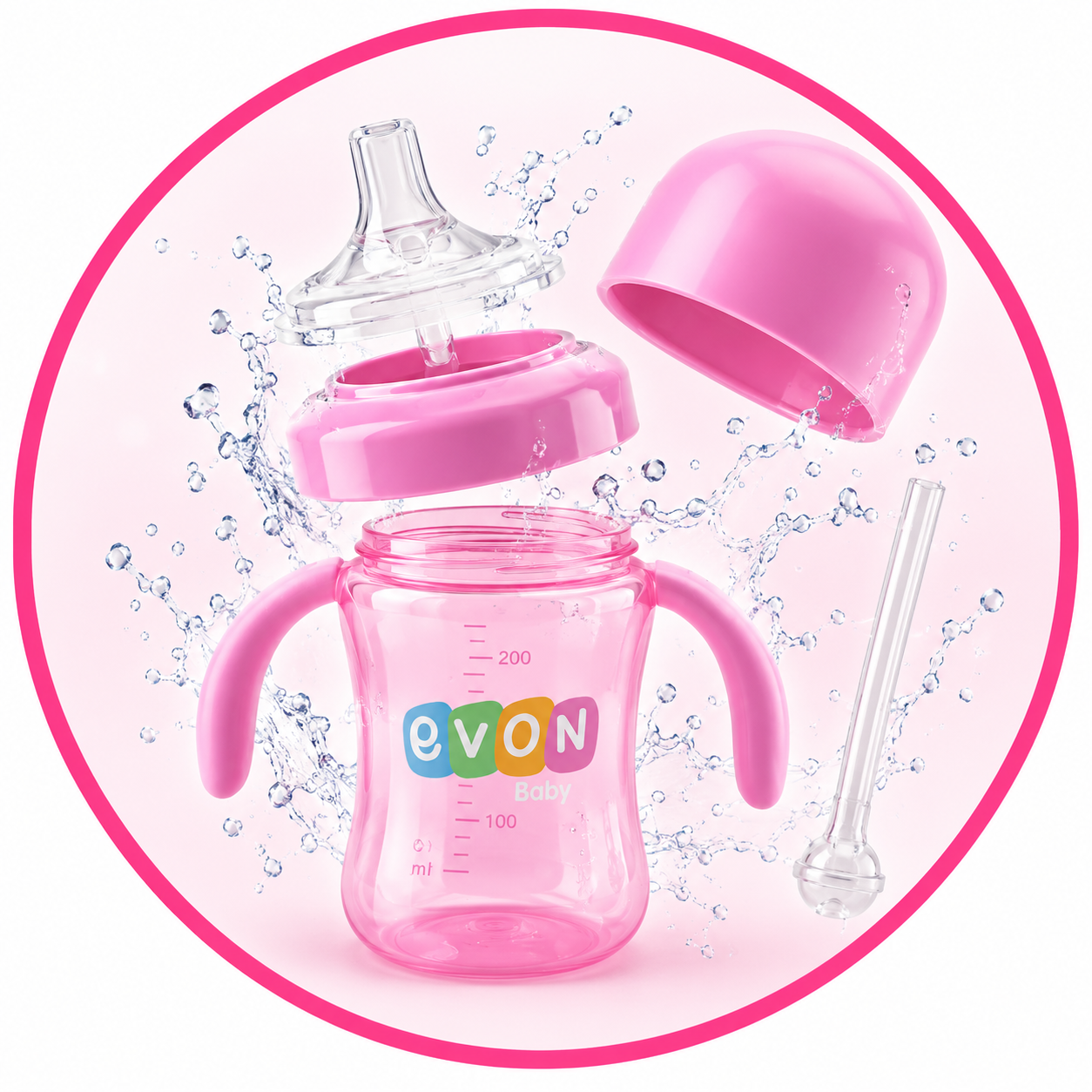 EVON Baby Energy Straw Cup