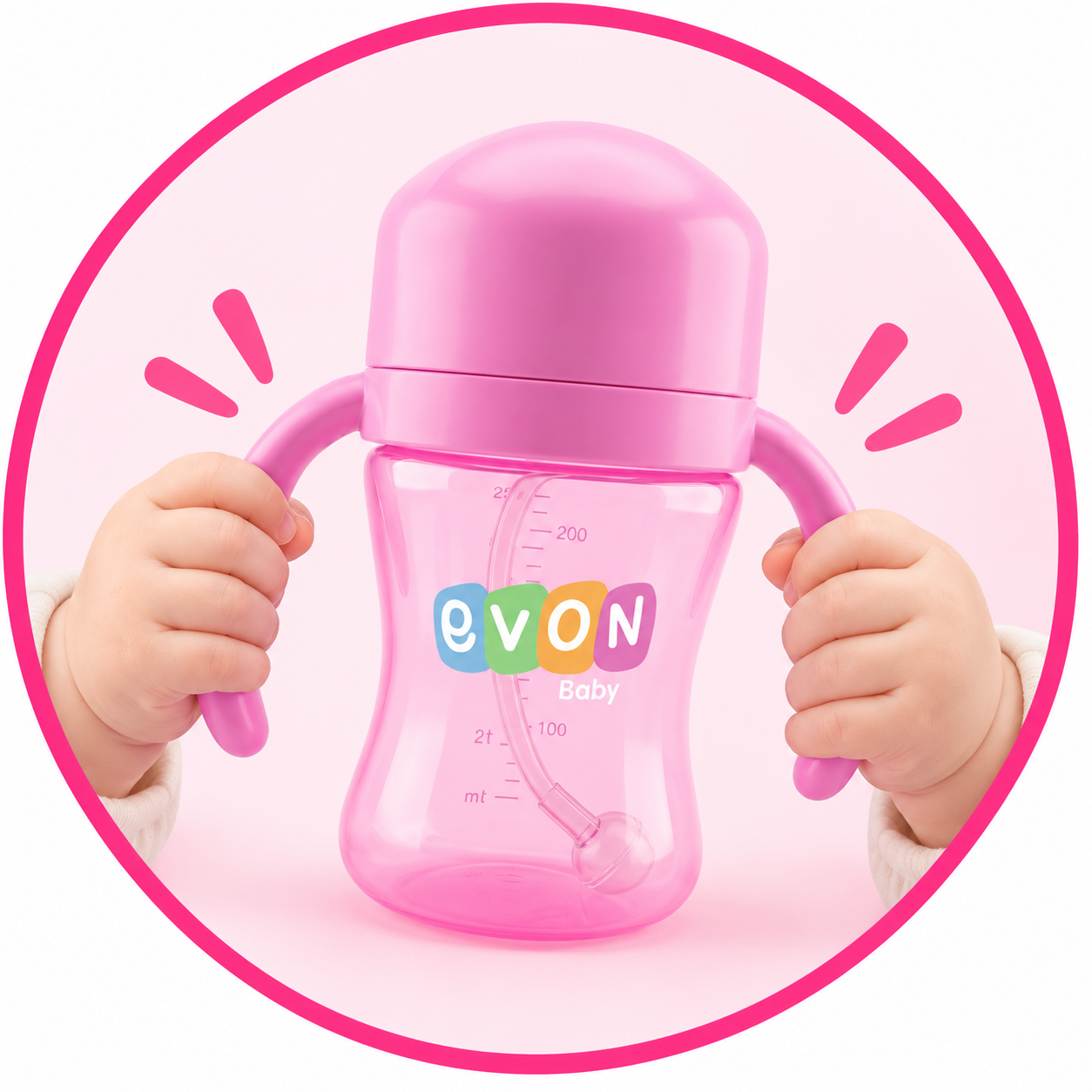 EVON Baby Energy Straw Cup